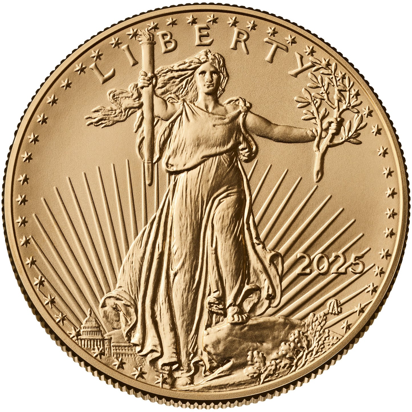 Gold USA Eagle